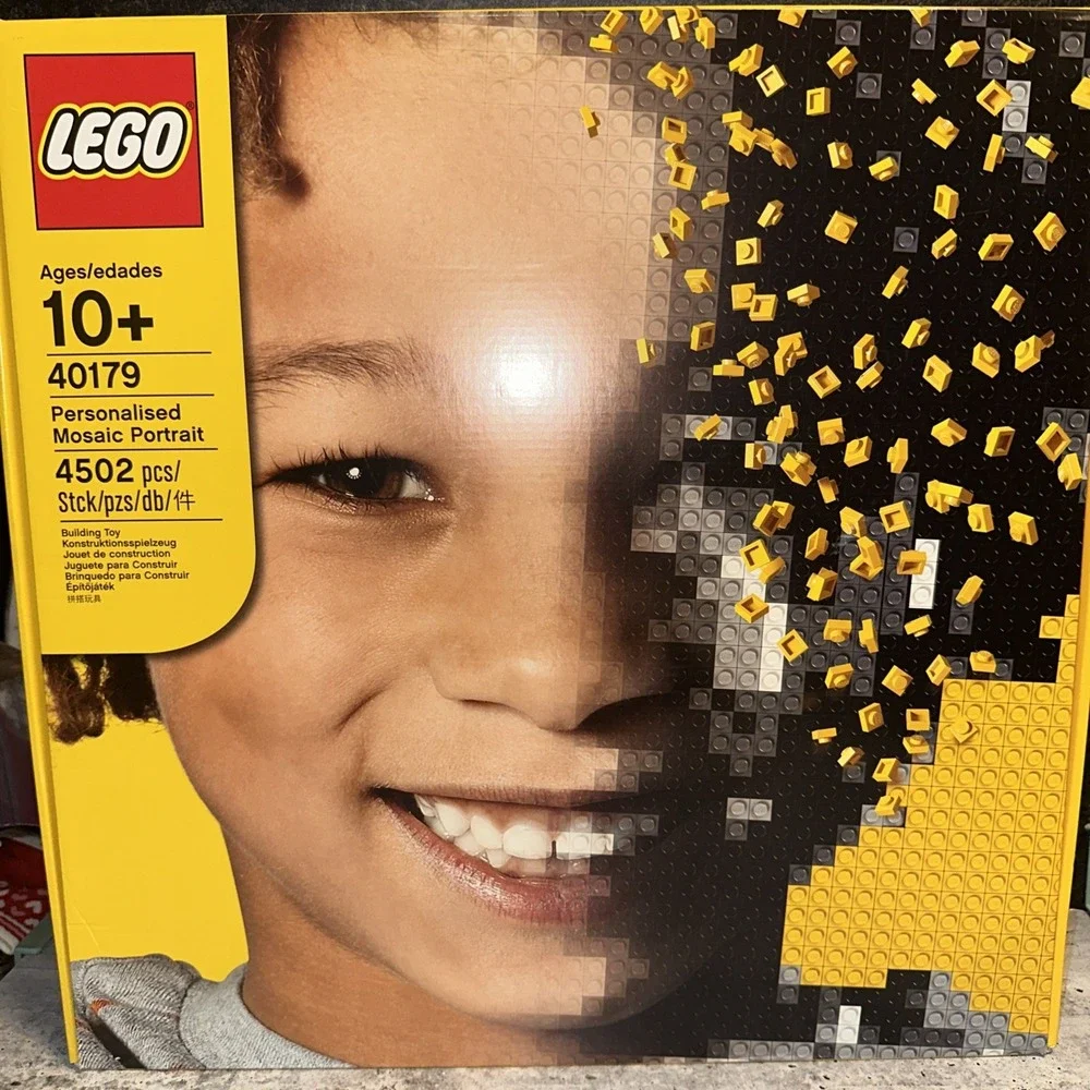 Lego Mosaic Maker 40179, Personalised Portrait, 4502 Pcs New Sealed